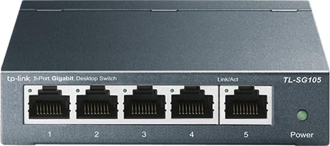 TP-Link TL-SG105, 5 Port Gigabit Unmanaged Ethernet Switch