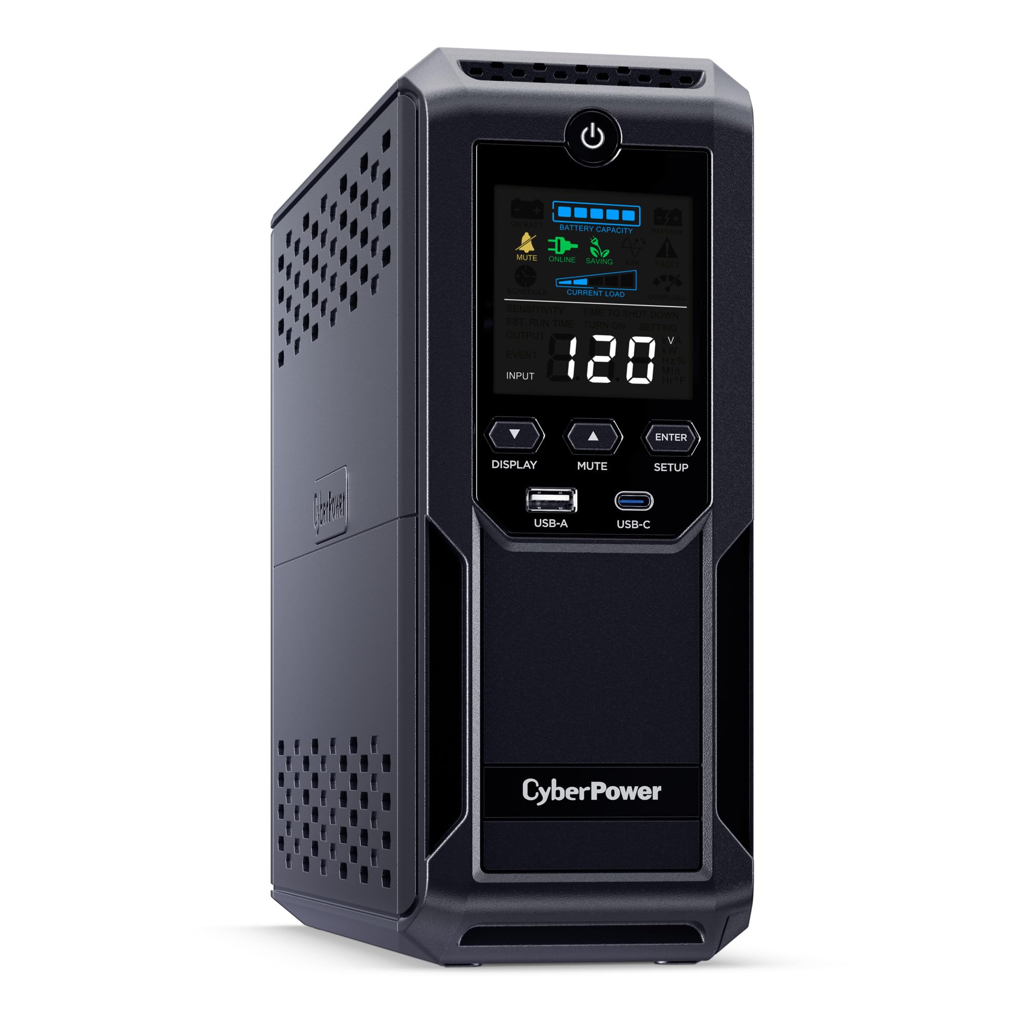 CyberPower CP1500AVRLCD3 Intelligent LCD UPS Battery Backup