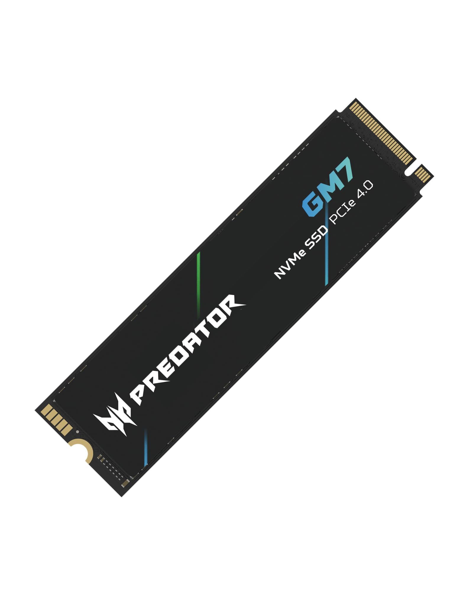 Acer Predator GM7 1TB SSD: M.2 2280 PCIe Gen 4 x4 NVMe 2.0, Read Speed Up to 7400 MB/s, Internal PC Solid State Drive for Laptop, Desktop and PS5 - BL.9BWWR.118